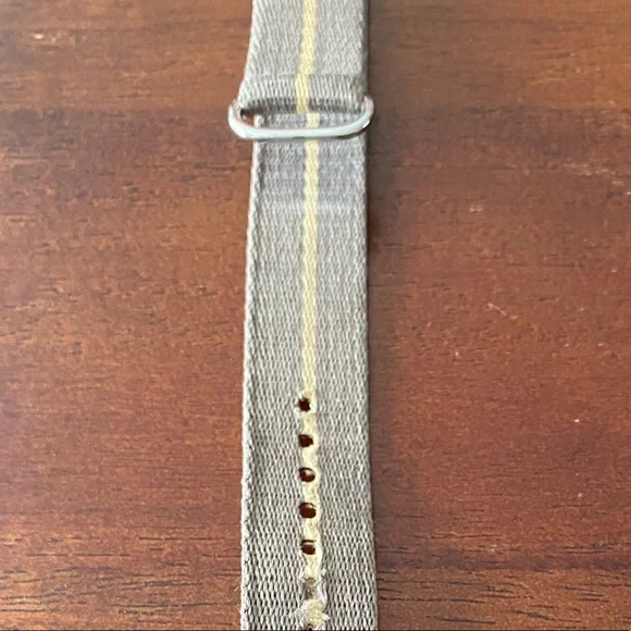 COPY - Shinola 20mm Taupe Stripe Nylon Strap - Picture 3 of 8